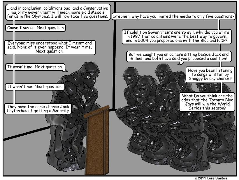 A Rebellion In The Media Puts Thinker Steven In The Hot Seat