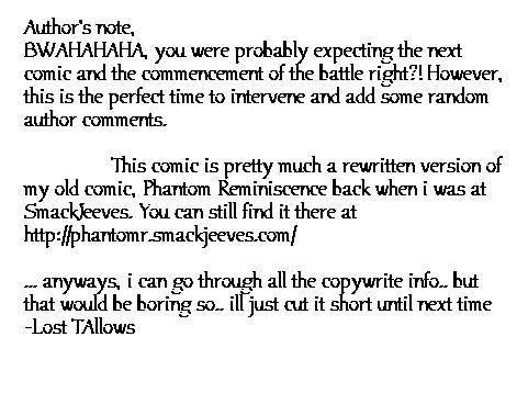 The Dreaded Authors Note