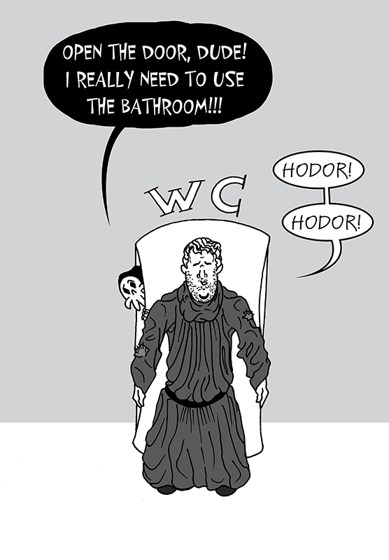 Open the door, Hodor!