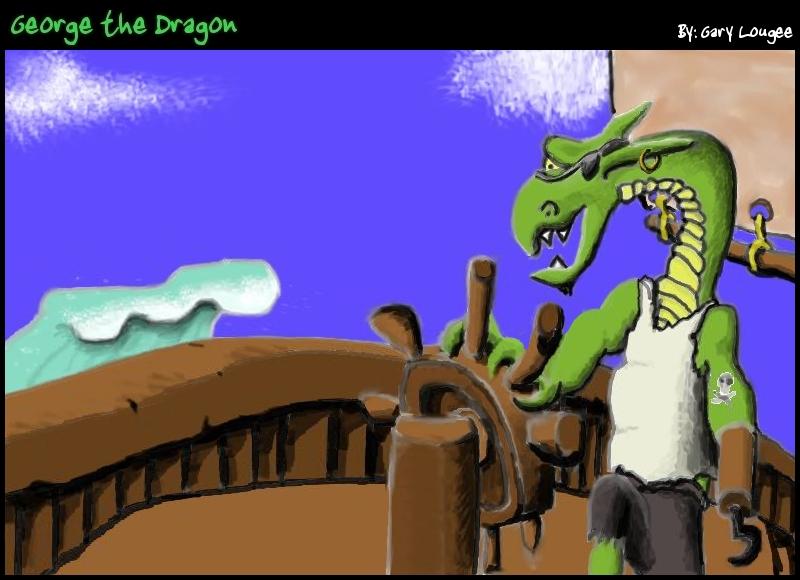 8 - George the Dragon: ARRRRRR!