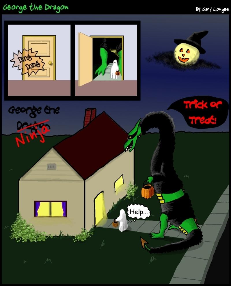 28 - George the Dragon: Ninja!