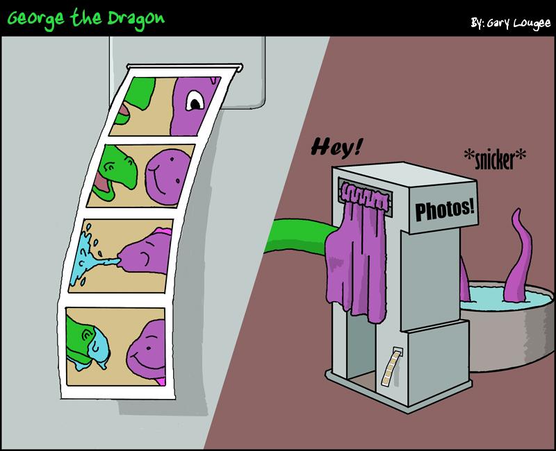 56 - George the Dragon: All Wet