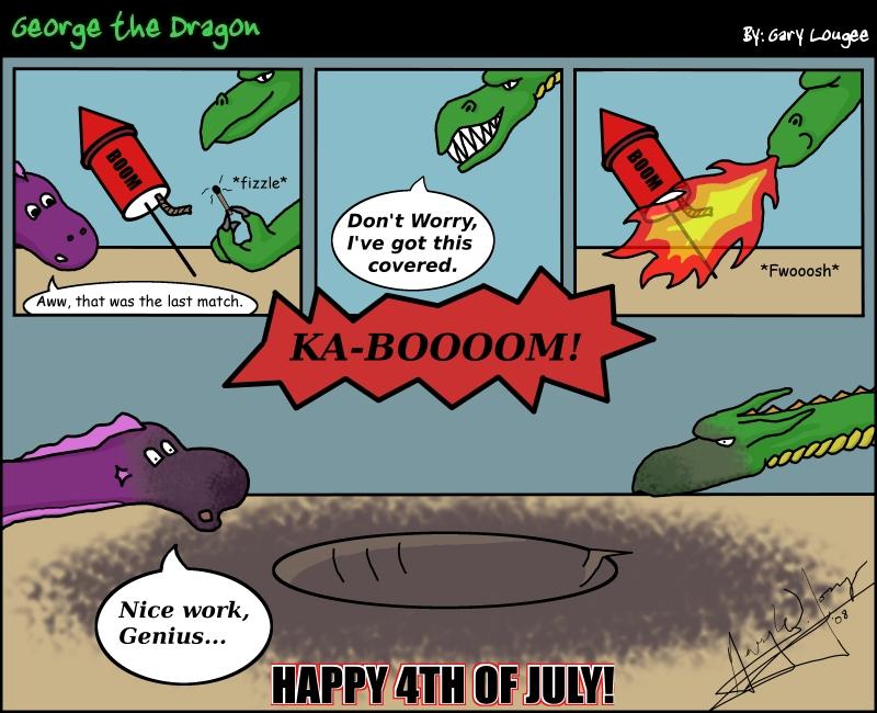 66 - George the Dragon: Up in Smoke