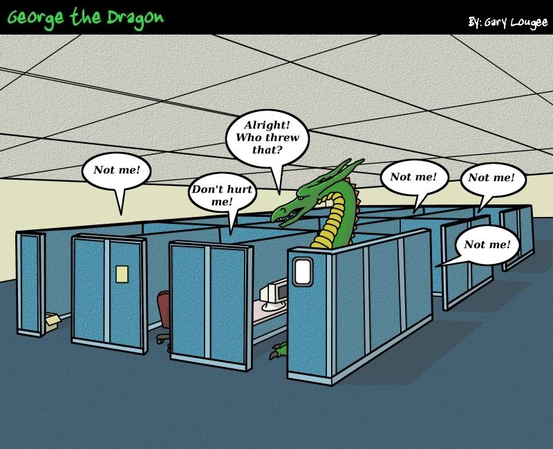 78 - George the Dragon: Office Space