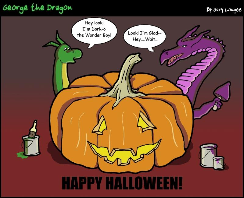 83 - George the Dragon: Happy Halloween!
