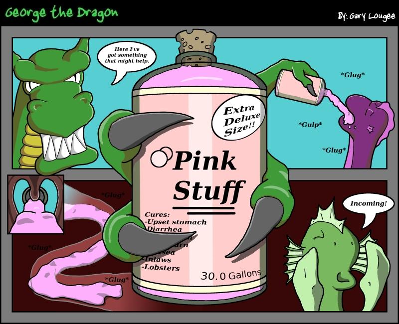 85 - George the Dragon: Pink Stuff
