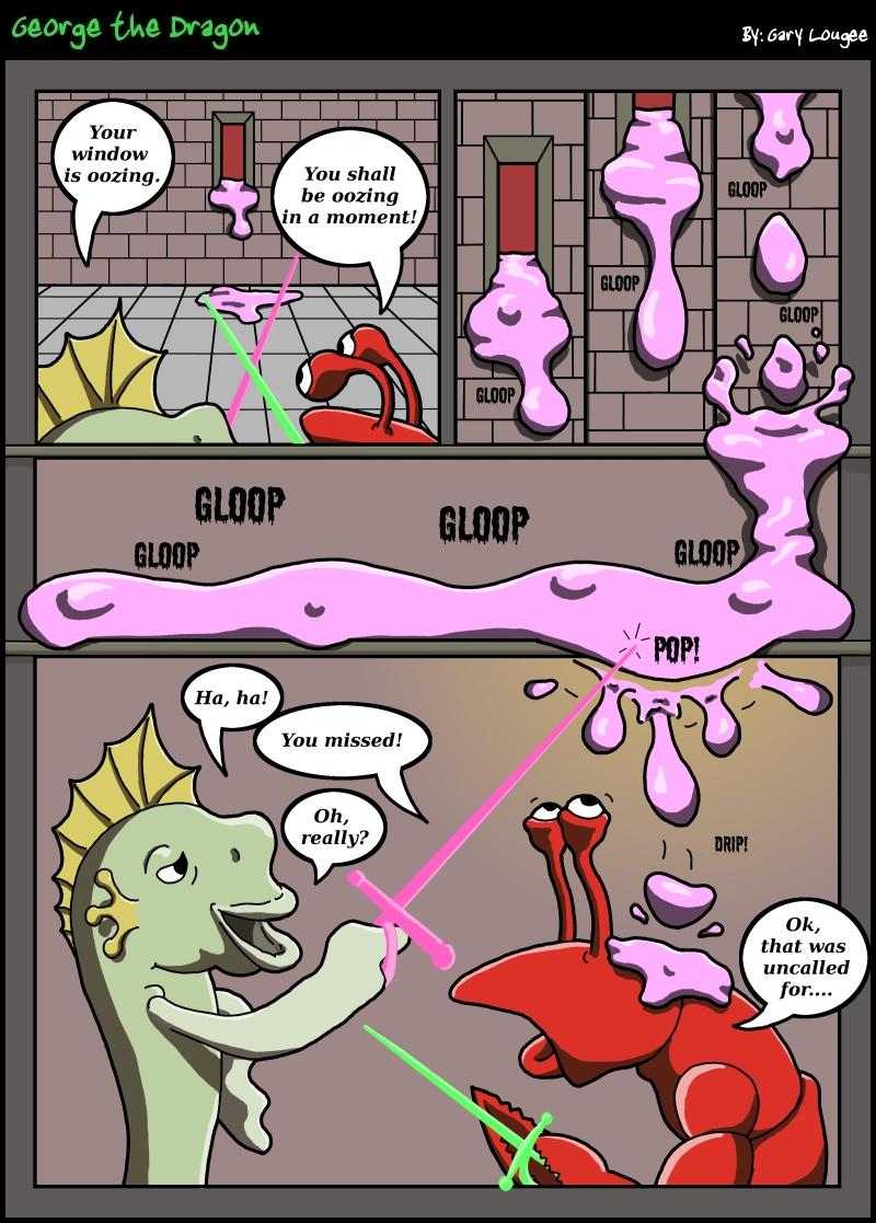 89 - George the Dragon: Slimed