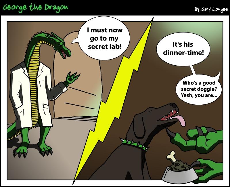 108 - George the Dragon: Secret Lab