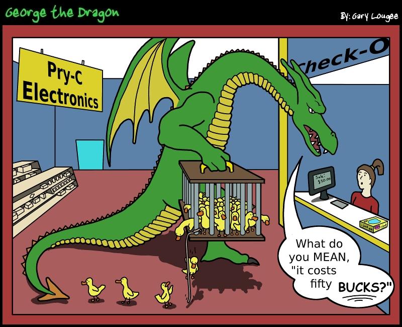 111 - George the Dragon: Double Check the Exchange Rate