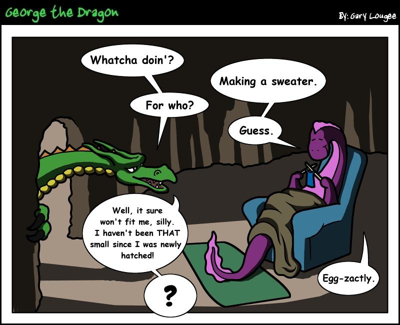 117 - George the Dragon: Egg-specting