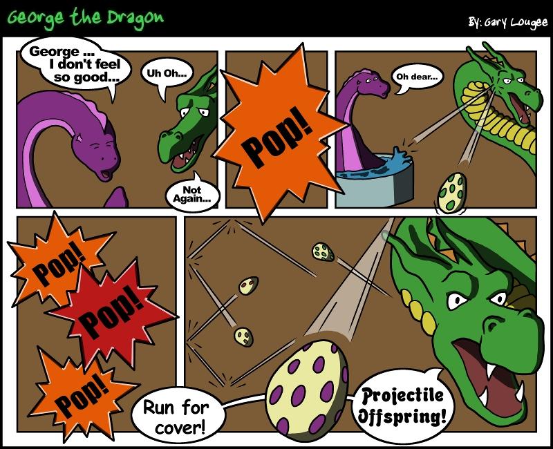 121 - George the Dragon: Egg-citing Development