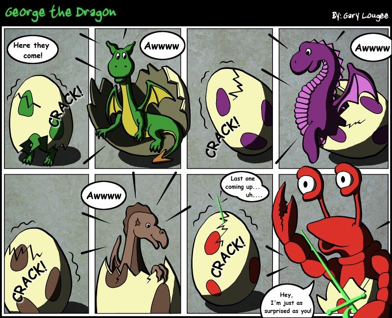 124 - George the Dragon: Un-Egg-Spected