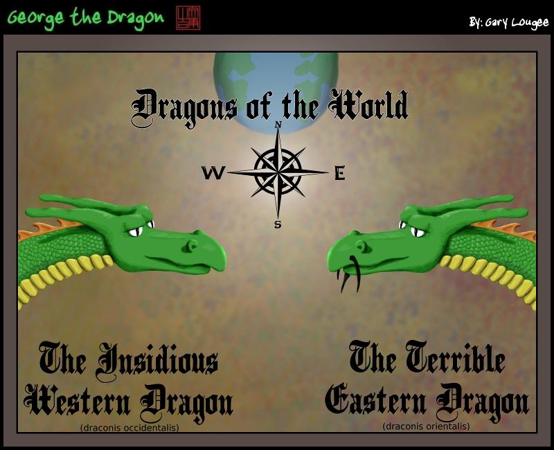 147 - George the Dragon: Here thar be Dragons