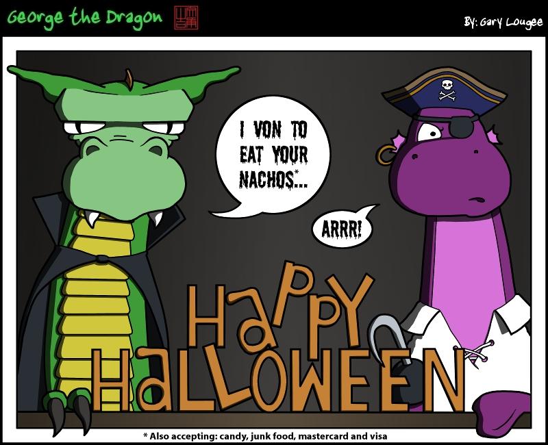 176 - George the Dragon: One Track Trick or Treating