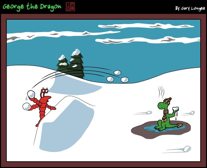 180 - George the Dragon: Winter Woes