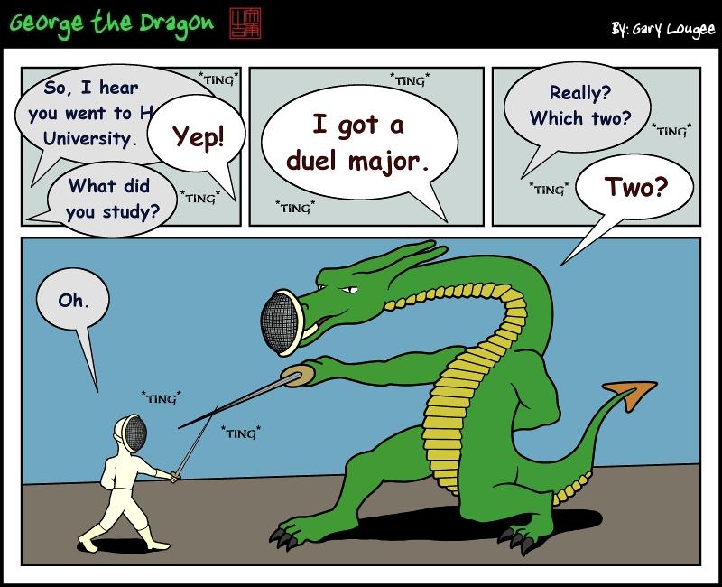 182 - George the Dragon: Duel Major