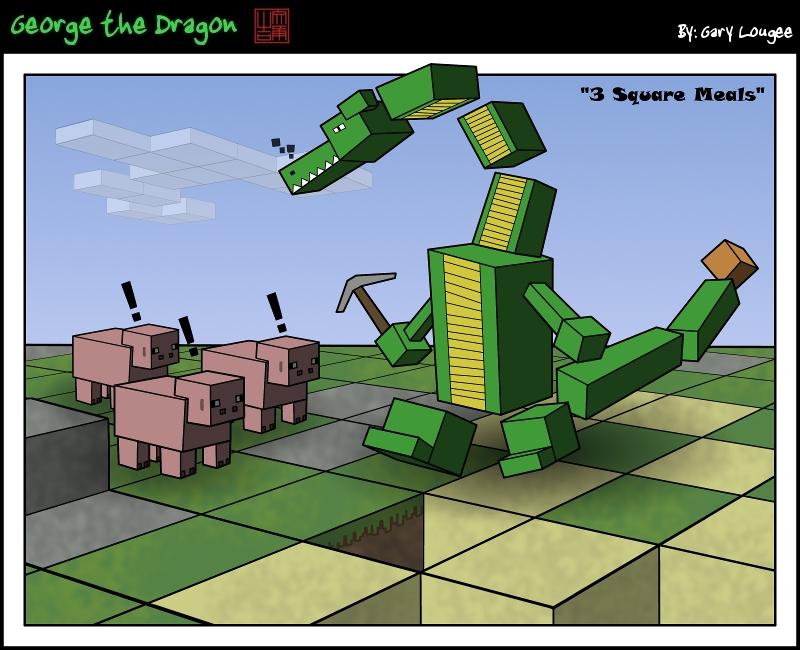 194 - George the Dragon: Minecraft
