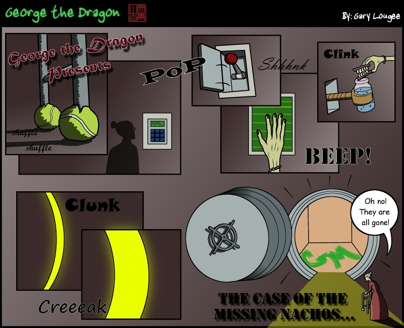 196 - George the Dragon: Case of the Missing Nachos
