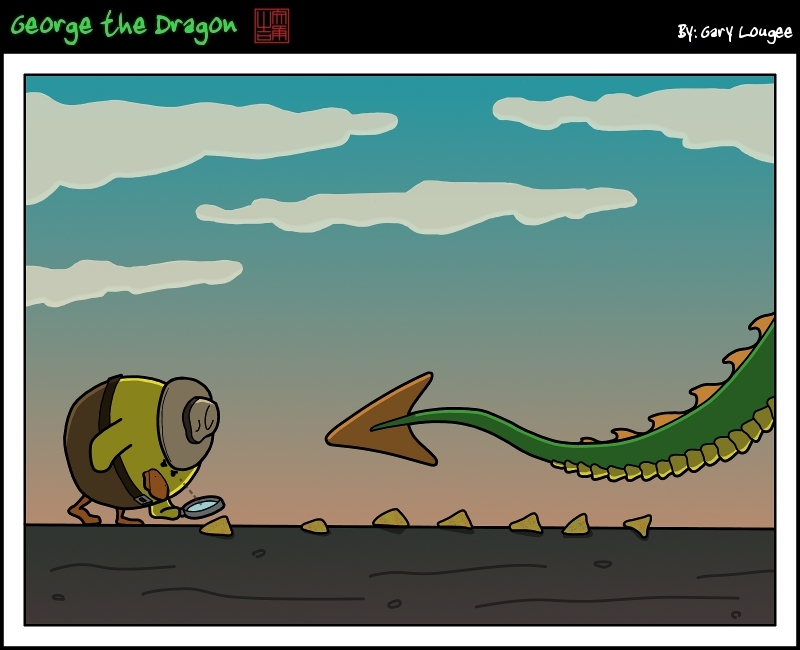 200 - George the Dragon: On the Trail