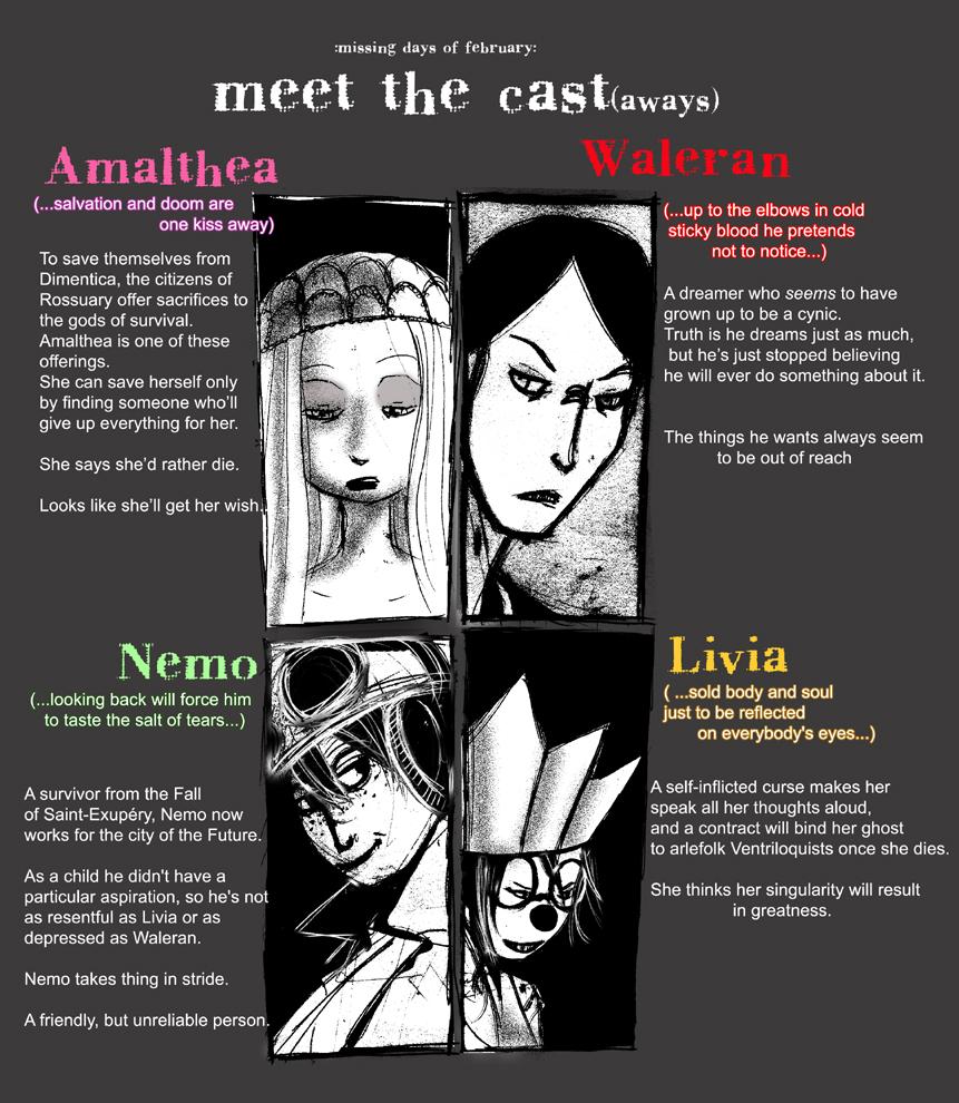 -the cast-  character bios