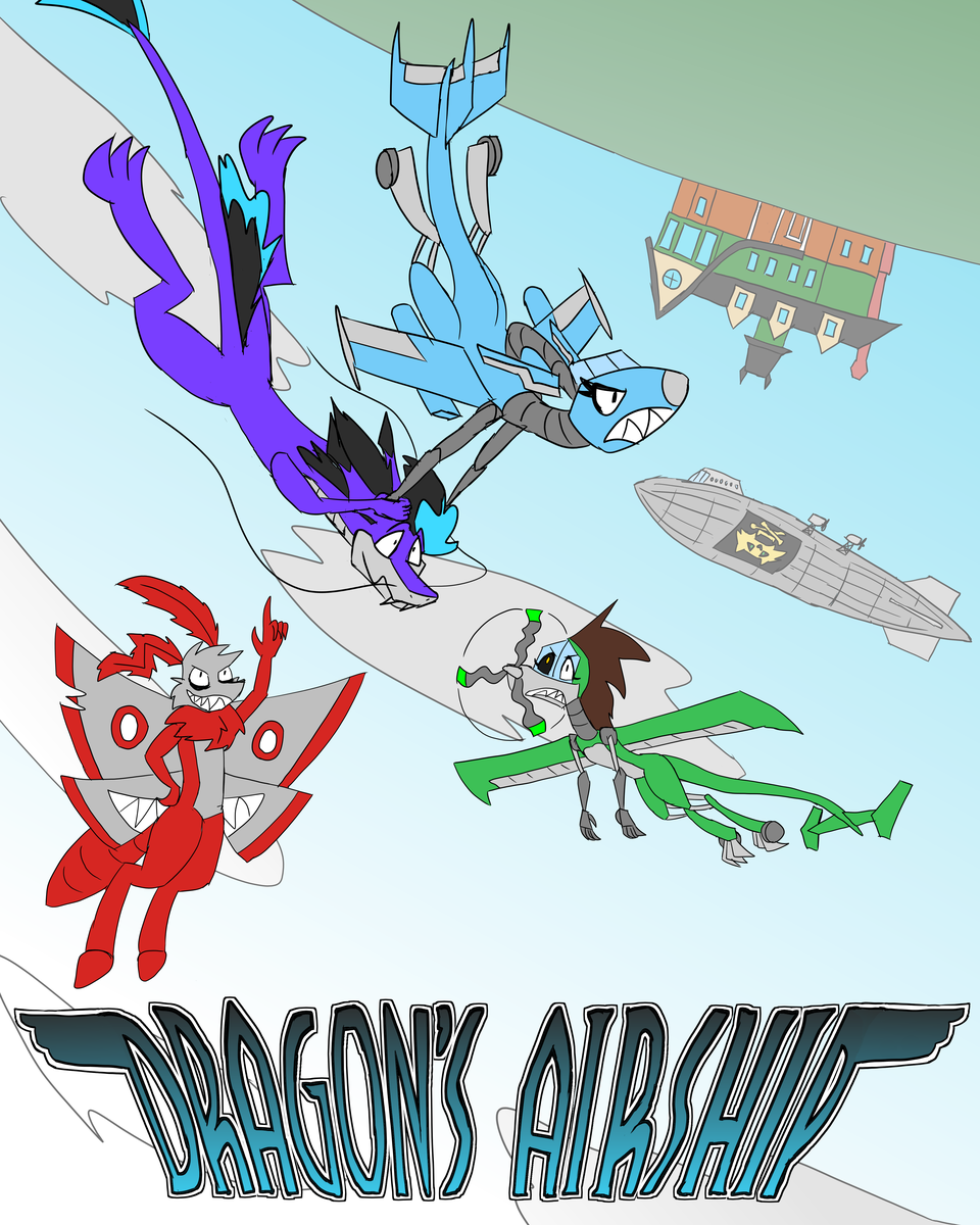 Dragon's Airship Cover