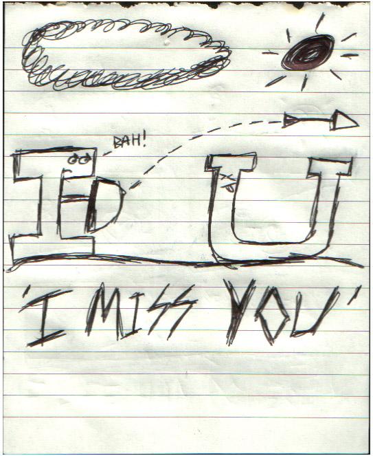 027 - I miss you