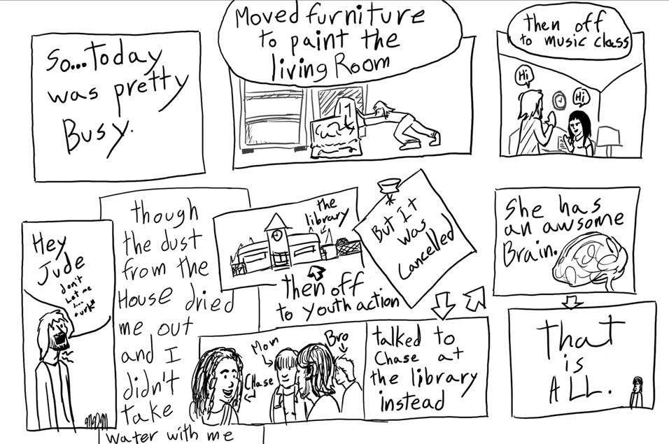 April - 30 - busy day