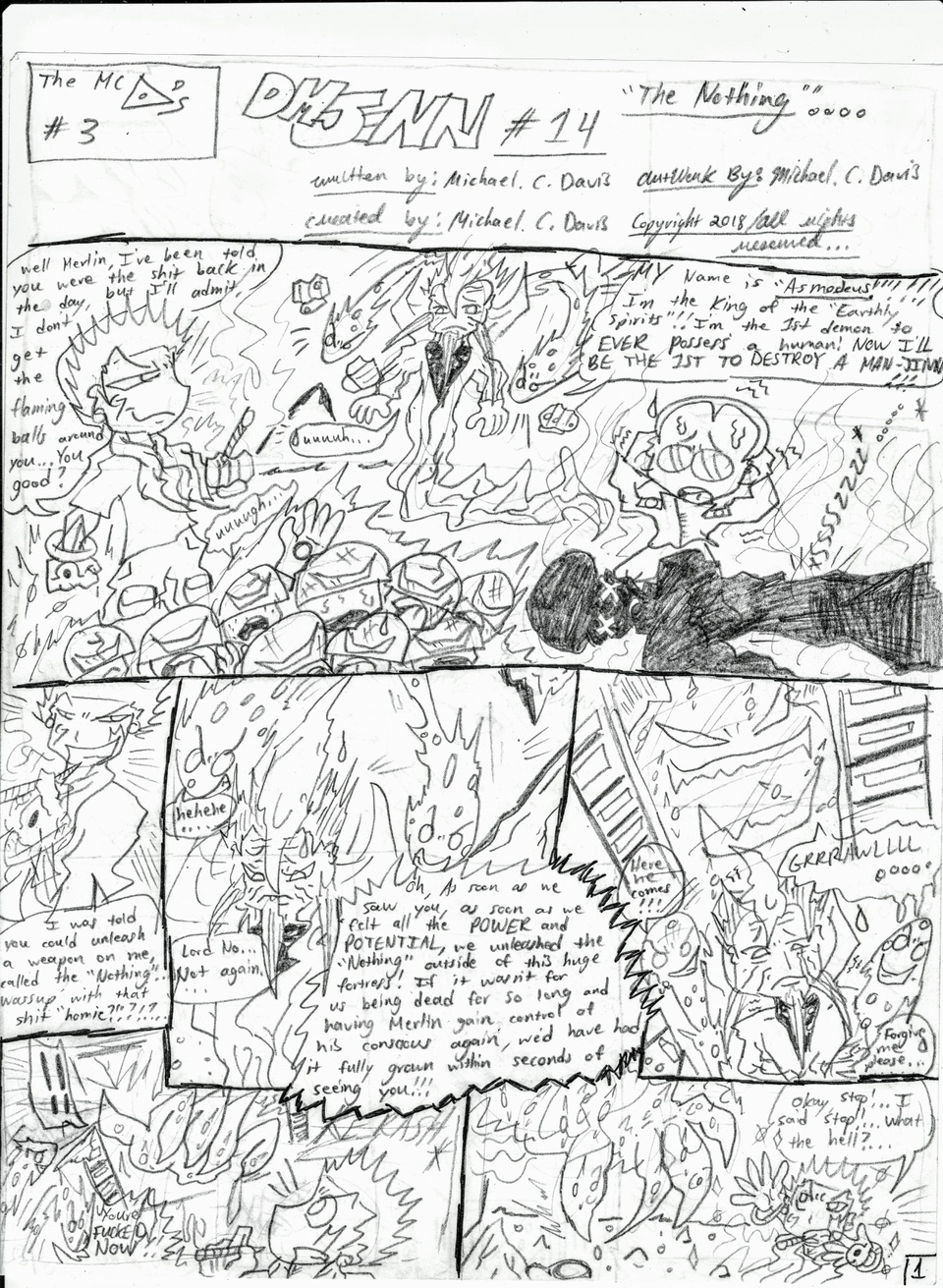 Issue 14 - Page 1 ( The Nothing...)