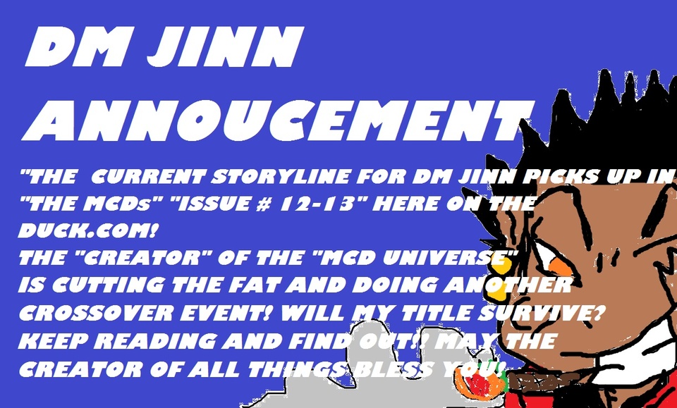 ISSUE # 16.5 (ANNOUNCEMENT PAGE)