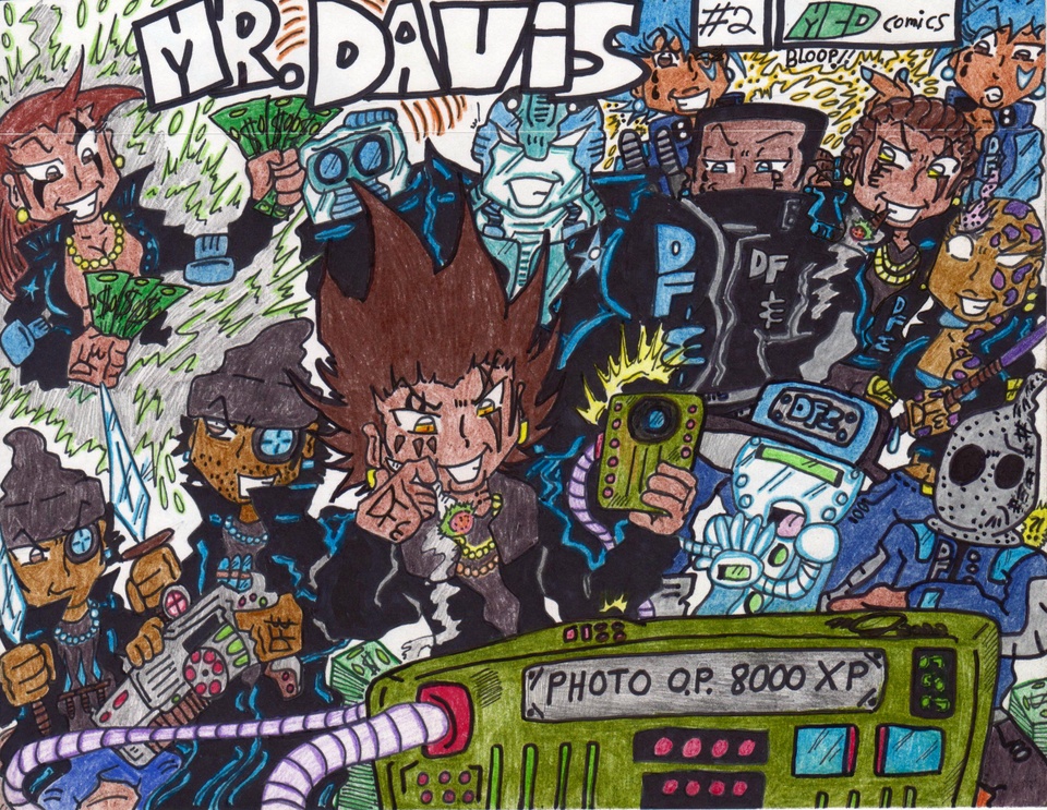 Issue # 2 - "BOOK 2: MEET THE D F DUB FAMILY..." (COVER PAGE)