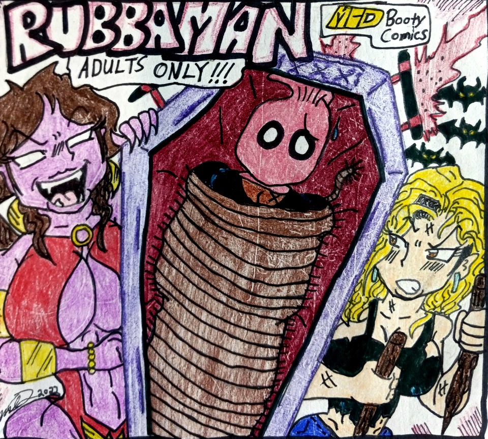 RUBBAMAN ISSUE 7 ("NIGHT OF THE VAMPIRE")