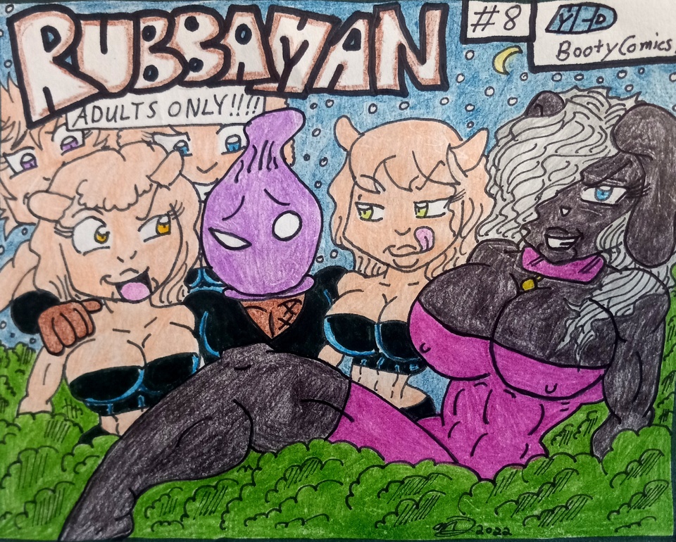 RUBBAMAN ISSUE 8 ("The Horny Little Sheep & Lambs and The Big Bad RUBBAMAN")