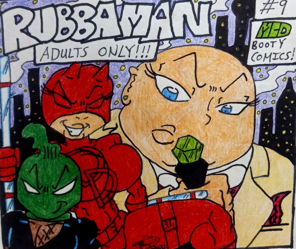 RUBBAMAN ISSUE 9 ("SEX WITHOUT FEAR")