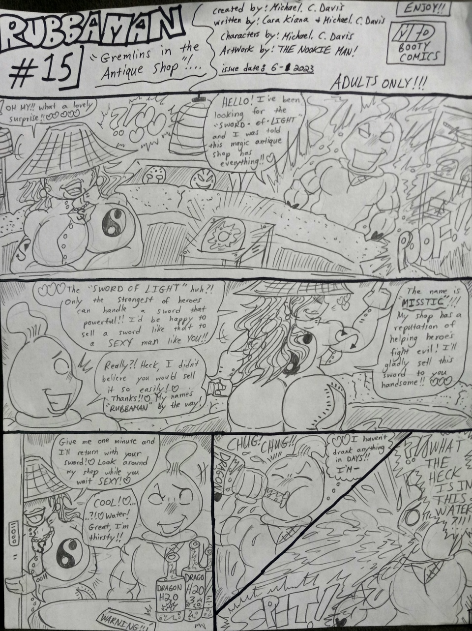 RUBBAMAN # 15 PAGE 1