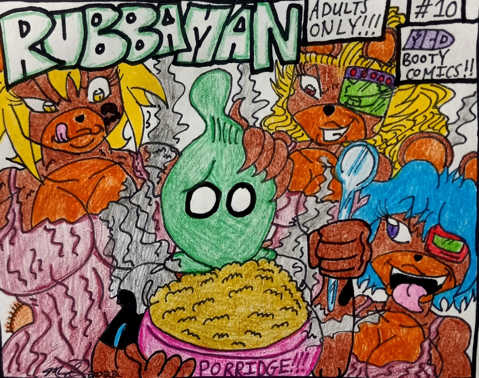 RUBBAMAN ISSUE # 10 ("RUBBAMAN AND THE THREE BEARS")