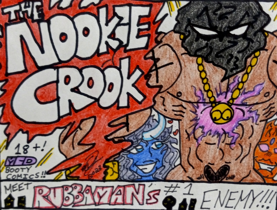 THE NOOKIE CROOK # 1 COVER PAGE