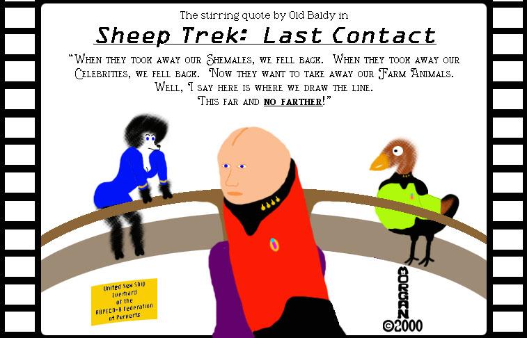 Sheep Trek Quote