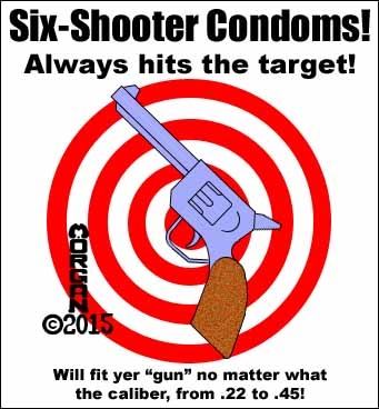 Six-Shooter Condoms