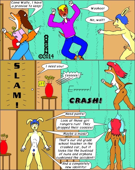 Alexandra, Wally, Bobby & Jenny