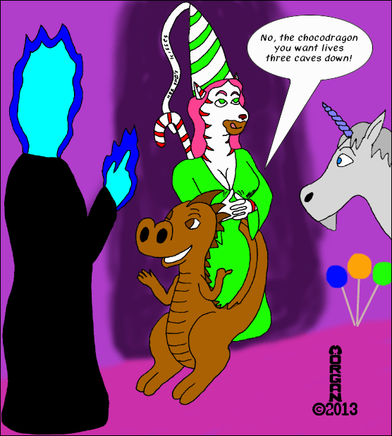 Chocodragon & Peppermint Princess