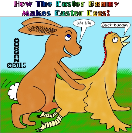 How The Easter Bunny Makes Easter Eggs
