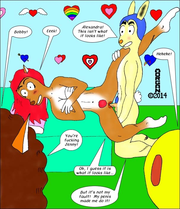 Jenny, Bobby, Alexandra & Wally