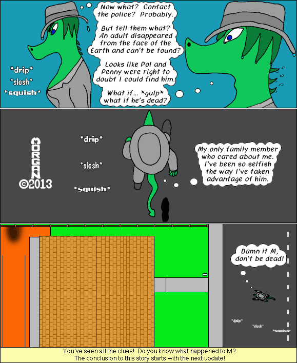 Mystery Of The Missing M! 31