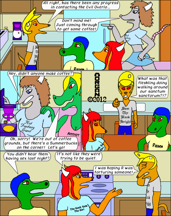 Morning Meeting Interrupted