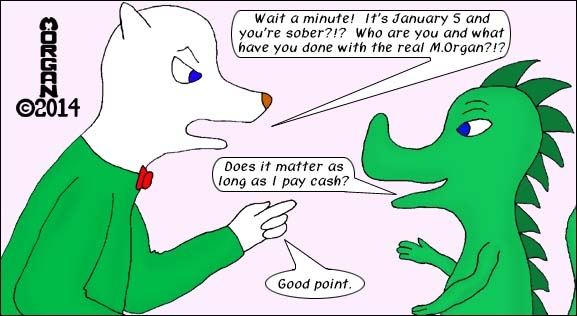 Sober on January 5th