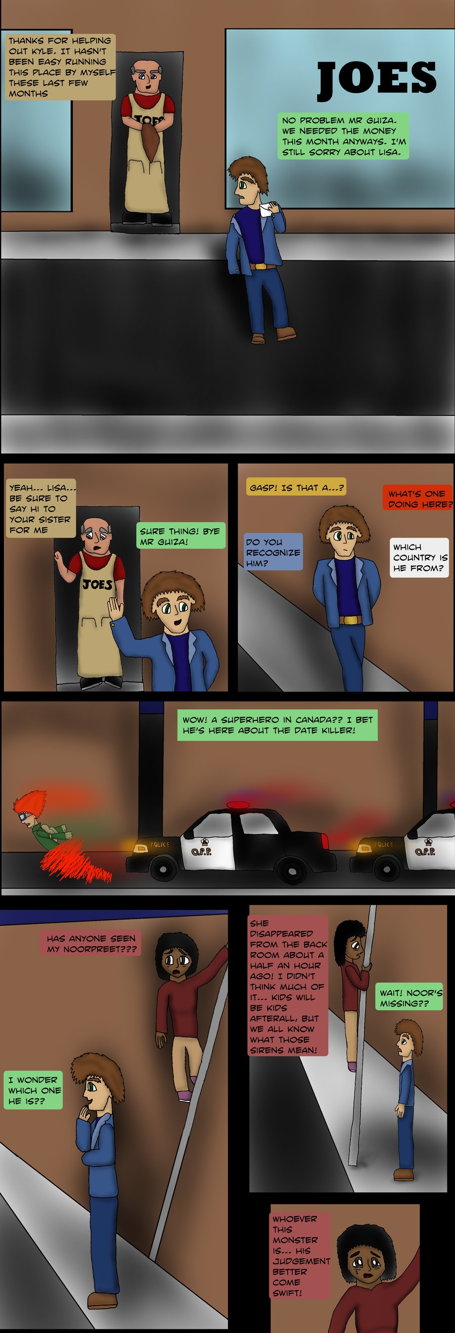 DELETED SCENE! Chapter 1 Page 1