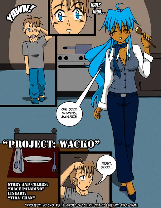 "Project: Wacko" Pg. 1