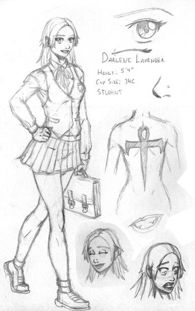 Darlene Lavender - Character Sheet