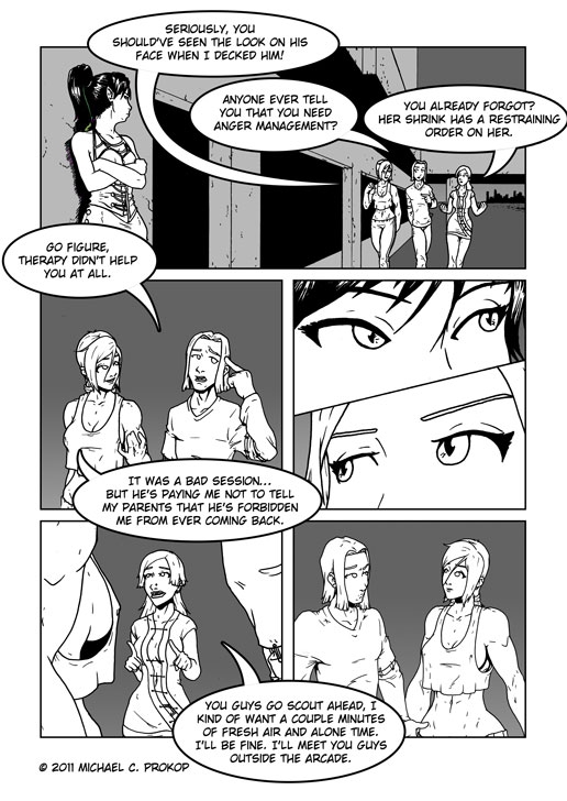 "A First Kiss" - Act I Pg. 28