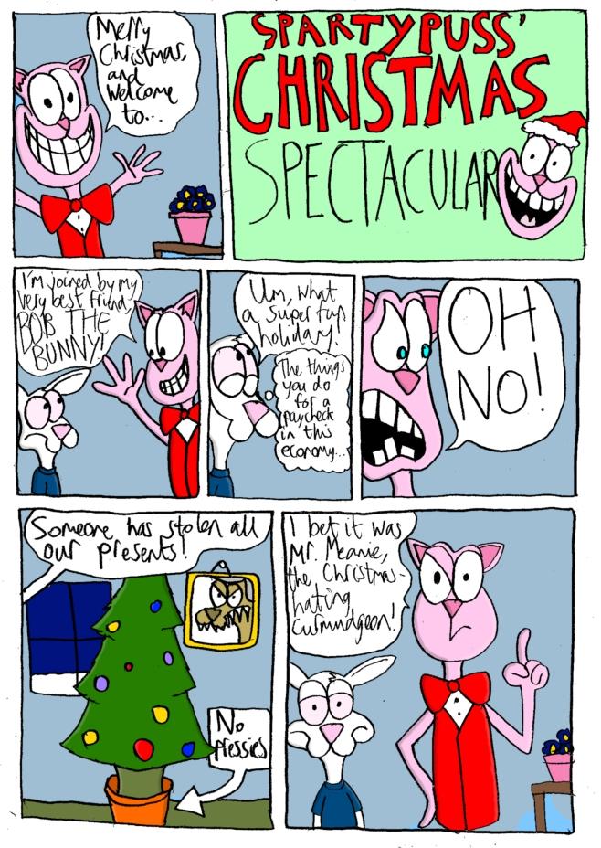 Spartypuss' Christmas Spectacular Part 1